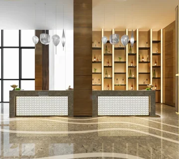 Selling all kinds of ceramics for the reception floor